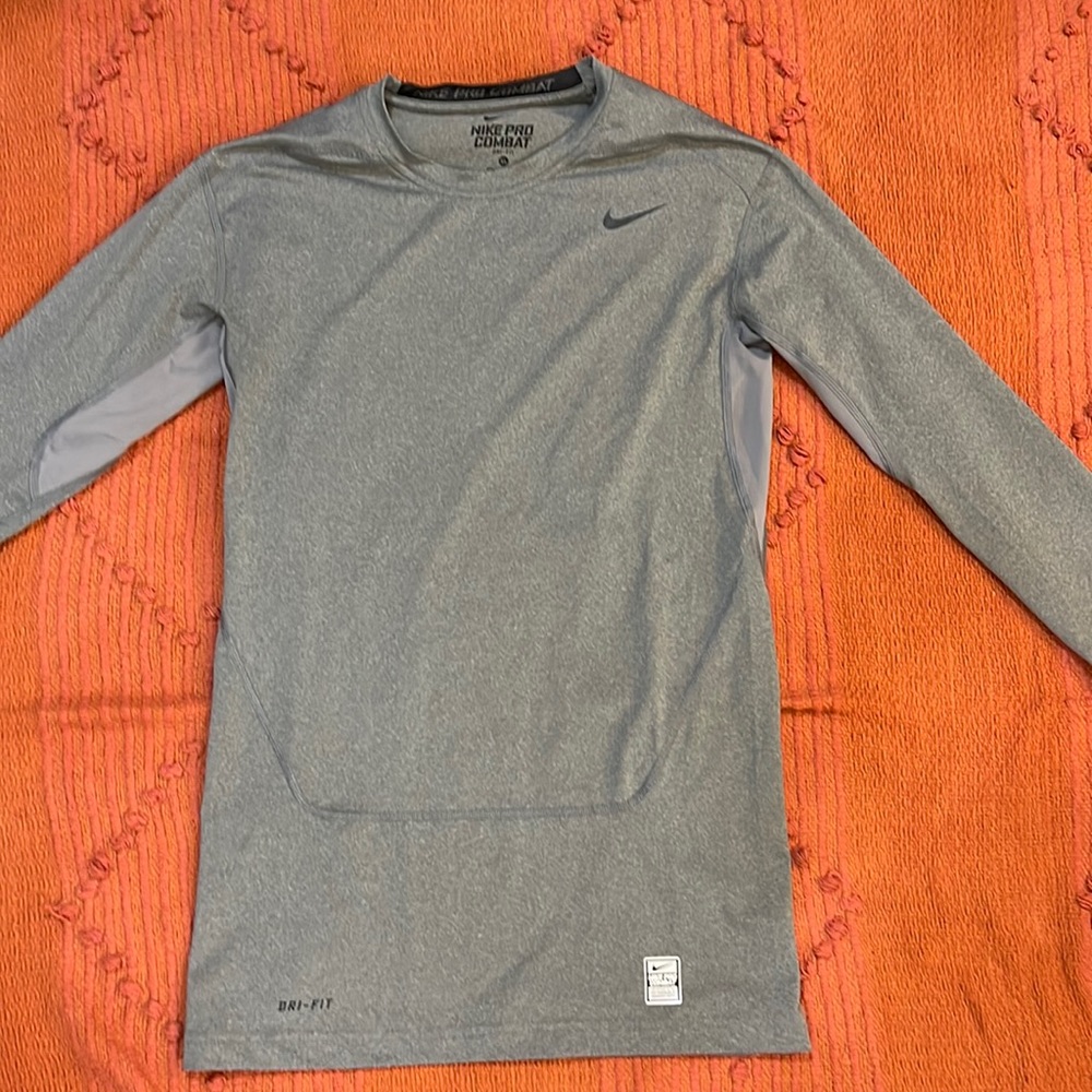 Nike Pro Combat Dri-Fit Long Sleeve Compression Shirt
